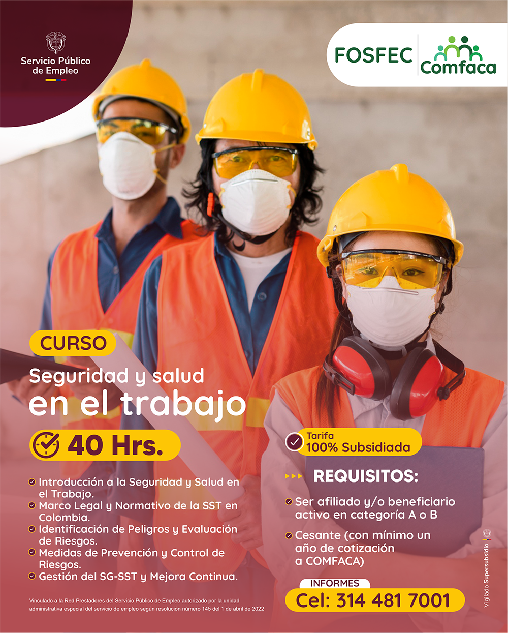 seguridad y salud en el trabajo