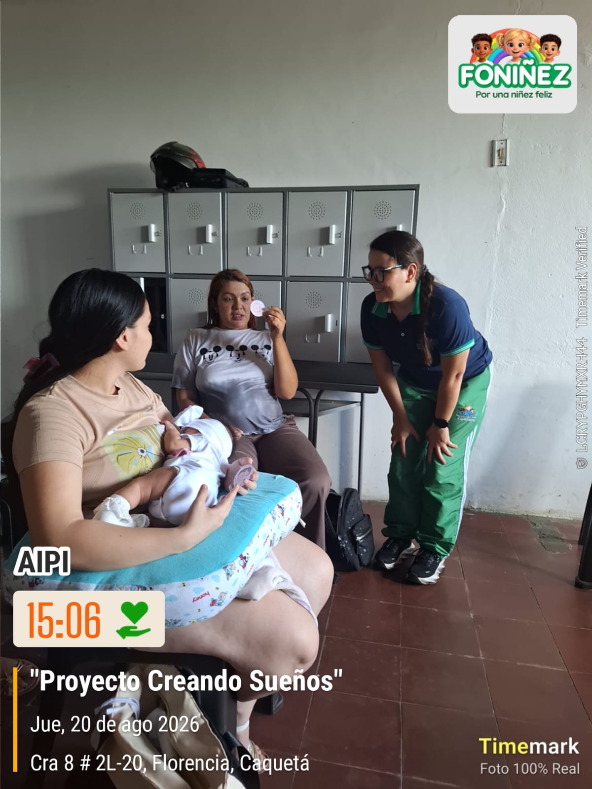 Madres participantes del proyecto