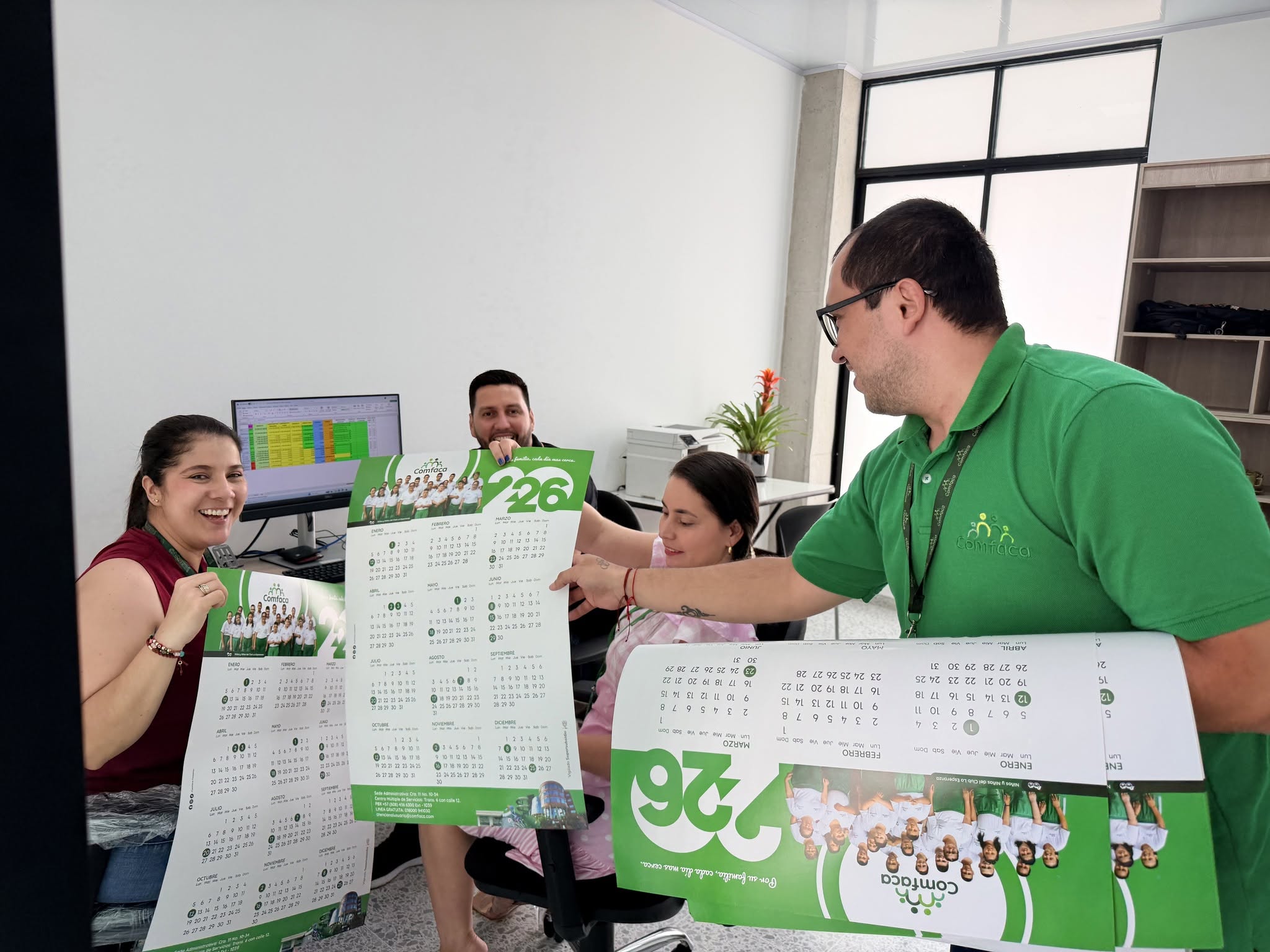 Familias afiliadas a COMFACA