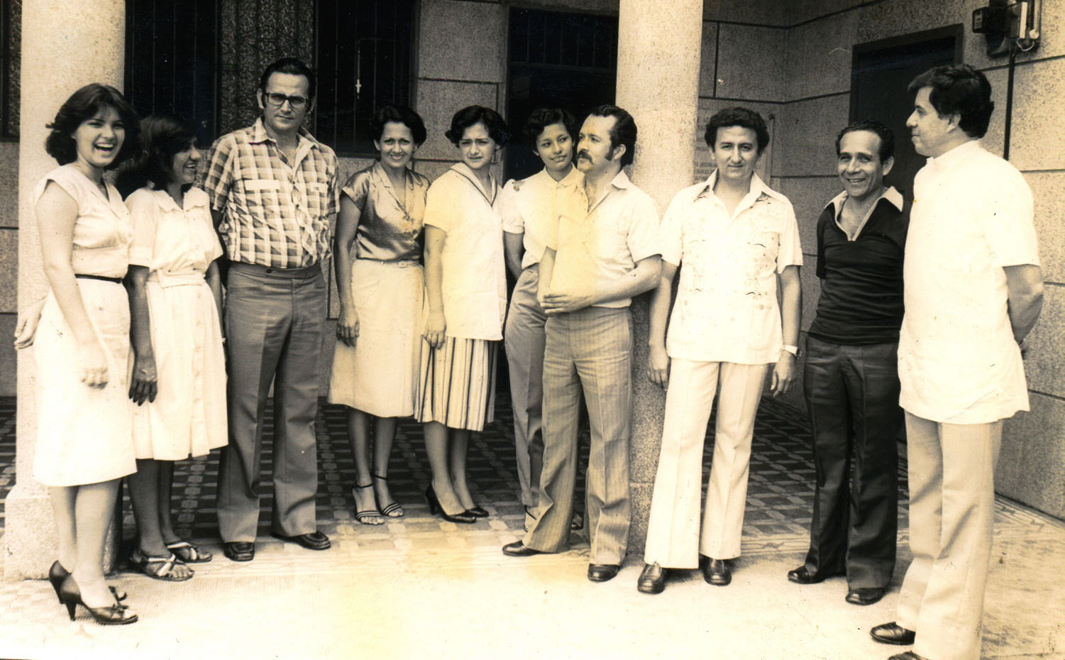 Primera asamblea de constitución de COMFACA en 1974